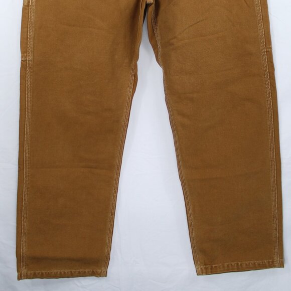 LEVI'S RUST CANVAS DADDY WORK PANTS CARPENTER SIZE 34X32 S110782 OUTDOOR WEAR - Picture 2 of 10